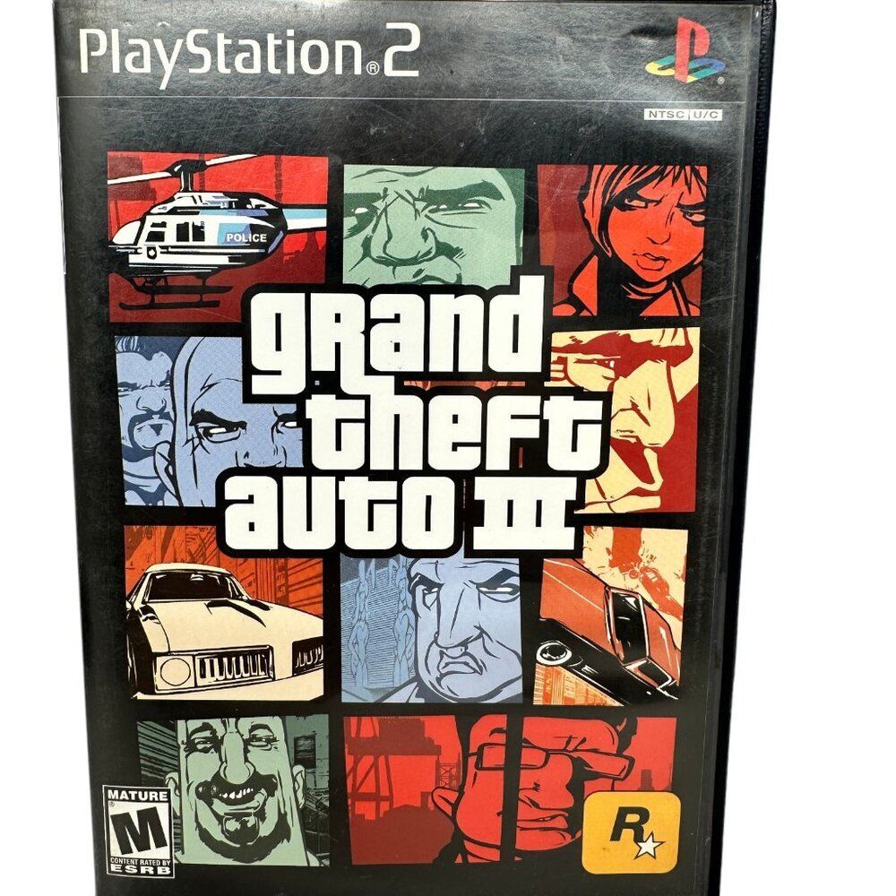 PS2 Grand Theft Auto III